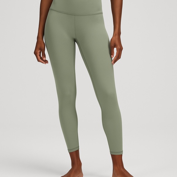 Lululemon | Align High Rose Activewear Leggings in Sage Green Size 18 - Picture 1 of 11